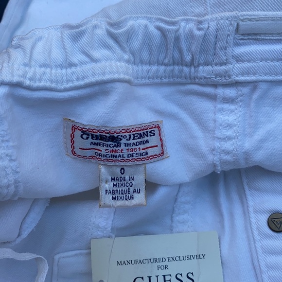 New GUESS White Jumpsuit SZ 0 - Picture 7 of 7